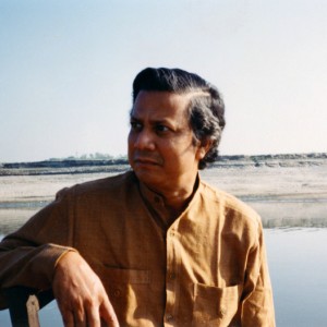 Nobel Laureate Muhammad Yunus during a field trip with the author in January 1989